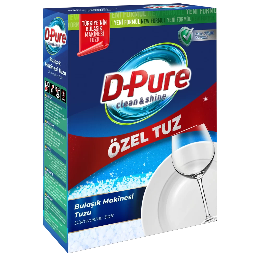 Speciaal zout – vaatwasserzout ter bescherming tegen kalkaanslag en watervlekken